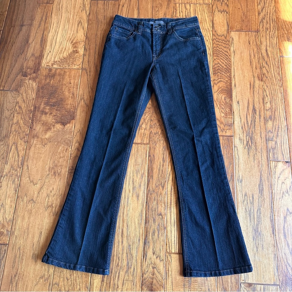 Nine West Flare Jeans Dark Wash Size 6